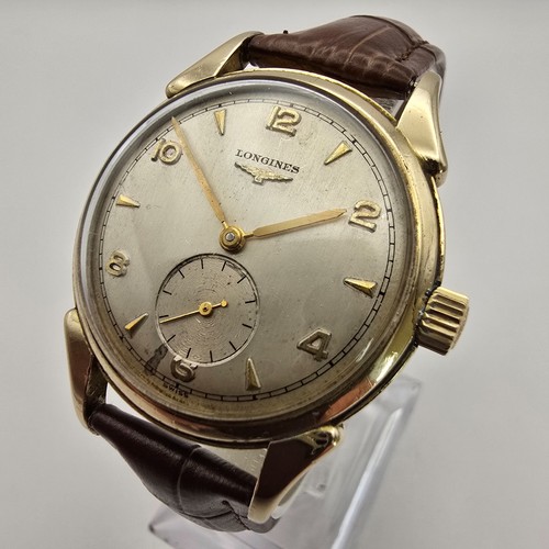 Longines mens watch 10k - 10k, gold