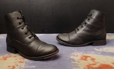 Womens Fly London Vintage Style Leather Boots Size UK 6 EU 39
