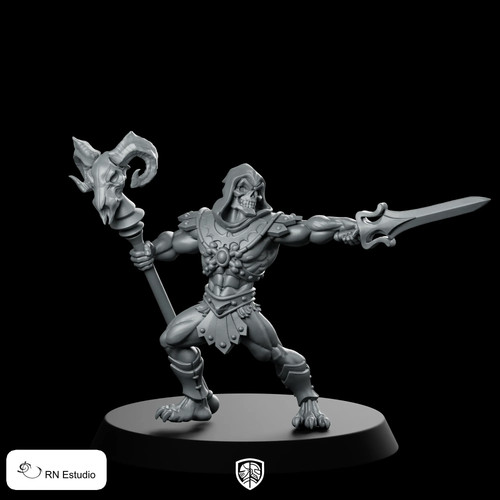 Skulldor hero miniature - skulldor,