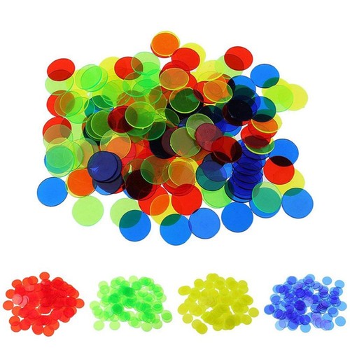 100pcs colorful round counting - 100pcs,