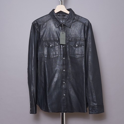 All saints leather - leather, shirt