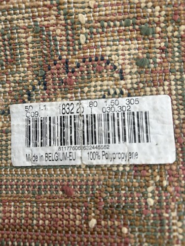 Vintage belgian area - belgian, rug