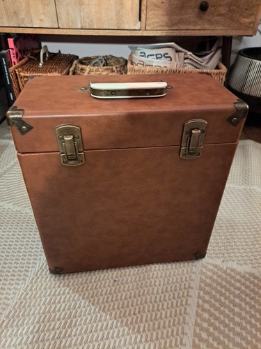 Gpo brown leather vinyl - brown,