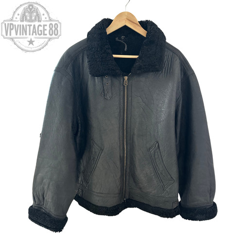 Vintage aviator bomber - b-3,