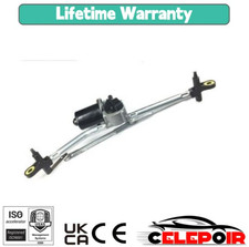 Front Windscreen Window Wiper Motor + Linkage For Fiat Punto 1999-2009 51704326-