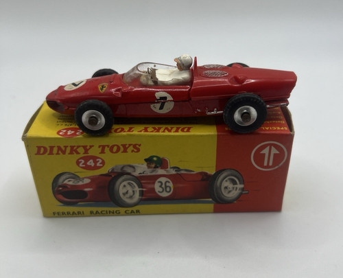 Vintage dinky toys - vintage, ferrari