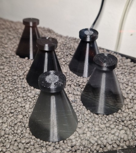 Black petg coral frag stand - petg,