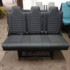 JAC EASY SLIDE - FULL WIDTH ROCK & ROLL BED 3 SEAT - QUILTED VINYL MOT COMPLIANT