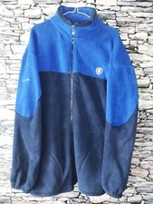 Scania Fleece Zip Up Jacket Navy/Blue Lorry Trucker Logo Zip Pockets Men's M