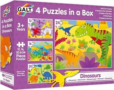 Kids Dinosaur Puzzles 4 Set