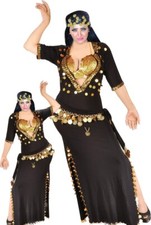 Egyptian Belly Dance Costume Saidi Dress, Baladi Galabeya, Fallahi Abaya, gypsy 