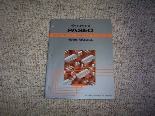 1996 toyota paseo electrical - paseo,