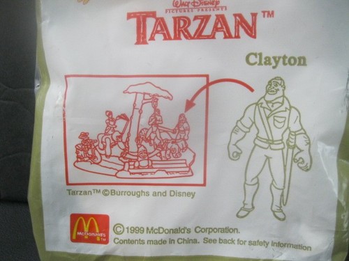 Tarzan clayton figure asia - "clayton,