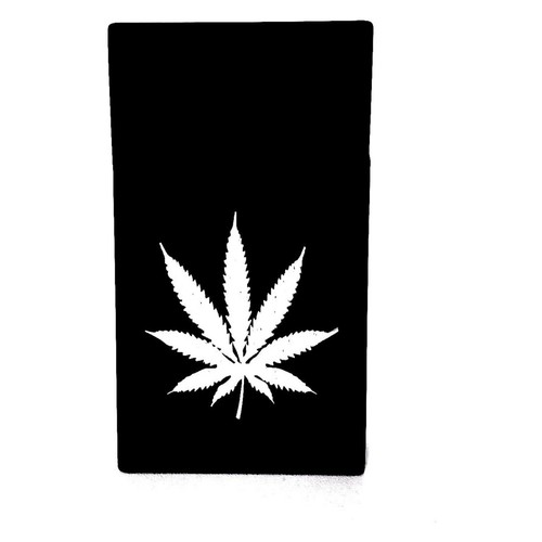 Super king size - black, leaf