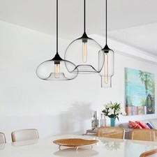 Modern Glass Shade Chandelier