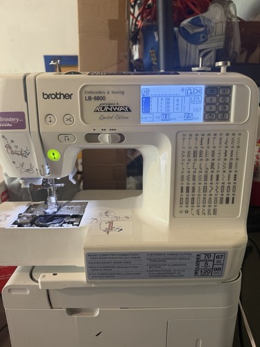 Brother lb6800 project runway - brother,