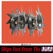 Original Mantis Tiller Tine Wheel Set. Fits all Mantis Tillers (Right & left)