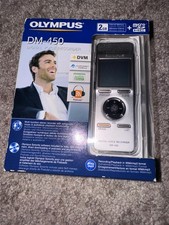 Olympus DM-450 Digital Voice Recorder Dictaphone - VGC - Boxed