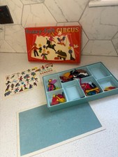 Vintage Fuzzy Felt 70s 80s Childs Creative Toy Circus & Winnie the Pooh