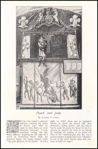 Punch and judy a traditional - and,