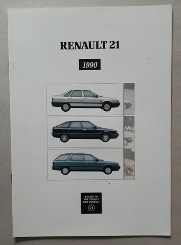 Renault brochure 1990 - 21, tl