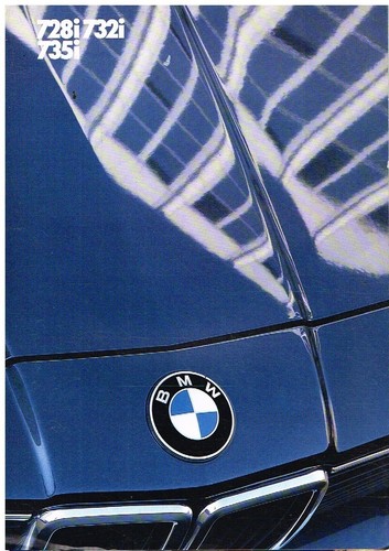 Bmw 728i 732i 735i e23 - bmw,
