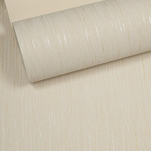 Plain cream gold wallpaper - cream,