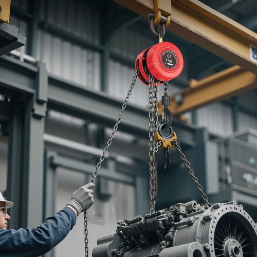 Ton chain workshop - 1, lifting