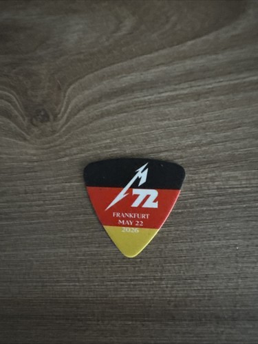 Metallica frankfurt date pick - metallica,