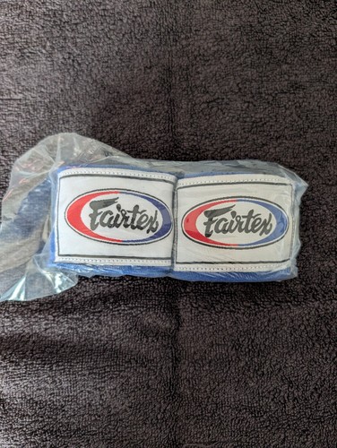Fairtex handwraps blue 5m - in, 4.5m