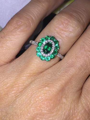 Antique art deco green - green, emerald