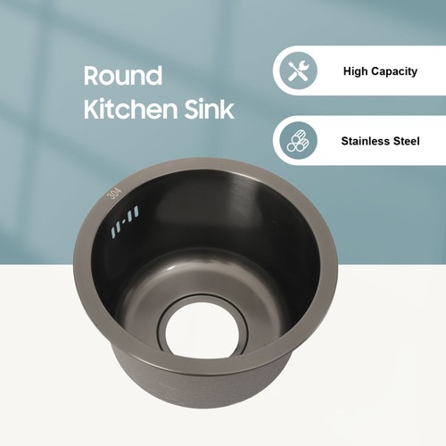 Round kitchen sink small - round, sink,small