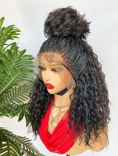 Braided lace front - braided, wig
