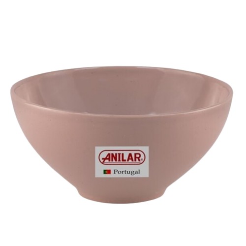 Bowl stoneware pink - stoneware,