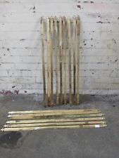 Antique Brass Stair Rods No Clips x15 Vintage Victorian 