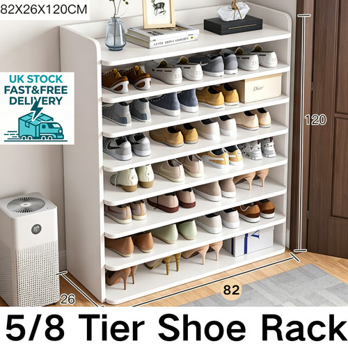 Tier warm white shoe - tier, rack