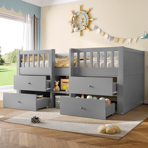 3ft single wooden - wooden, bed