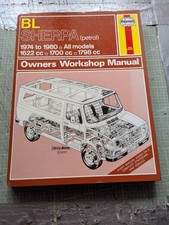 BL Leyland Sherpa (Petrol) 1974-1980 Haynes Owners Workshop Manual