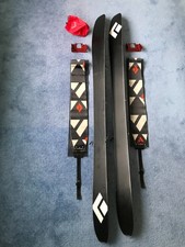 Fat Skis Black Diamond Impulse 112, 186cm with ATK R12 Touring bindings &  Skins