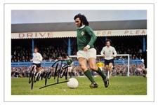 GEORGE BEST Signed Autograph PHOTO Signature Print NORTHERN IRELAND Soccer   