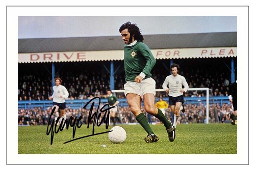 George best signed autograph - best,