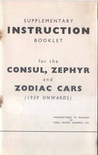 Ford Consul Zephyr and Zodiac