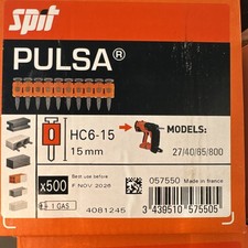 Spit Pulsa 800 HC6-15 Nails