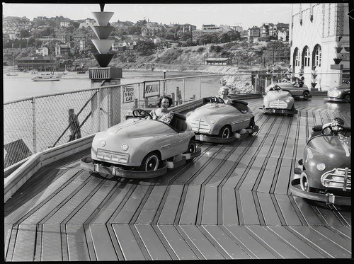 Dodgem cars luna park - cars,,