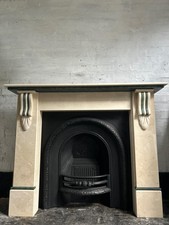 Marble Fire Surround for Cast Iron Fireplace