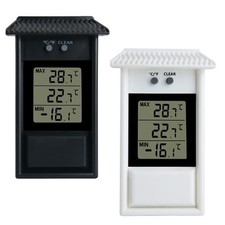Outdoor Garden Temperature Gauge Digital Max Min Greenhouse Thermometer