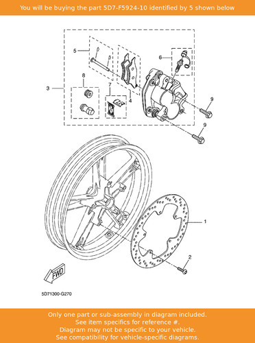 Yamaha pin pad - pin,, pad,