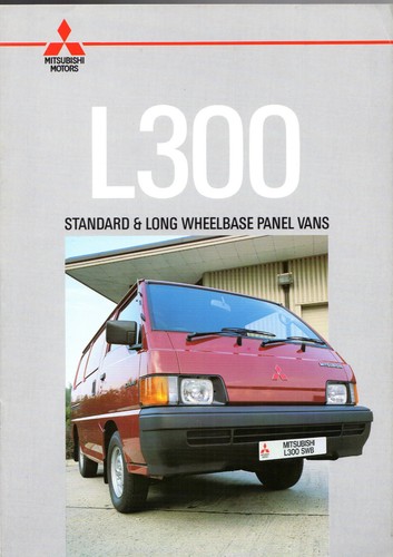 Mitsubishi l300 van 1987 1988 - mitsubishi,
