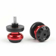 8mm Swingarm Sliders Spools For Honda CBR Suzuki GSXR SV Bucati 996 1098 Red T9