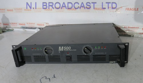 Crown m500 power amplifier - , 2